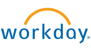 Workday logo featuring the company name in lowercase blue letters